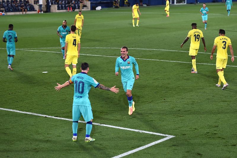 Lionel Messi and Antoine Griezmann were brilliant against Villarreal