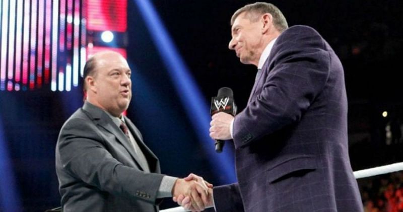 Paul Heyman and Vince McMahon