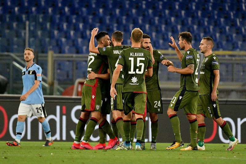 Cagliari Calcio ended their nine-game winless run