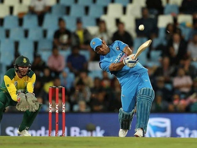 MS Dhoni&#039;s second T20I fifty went in vain as South Africa chased a daunting target of 189