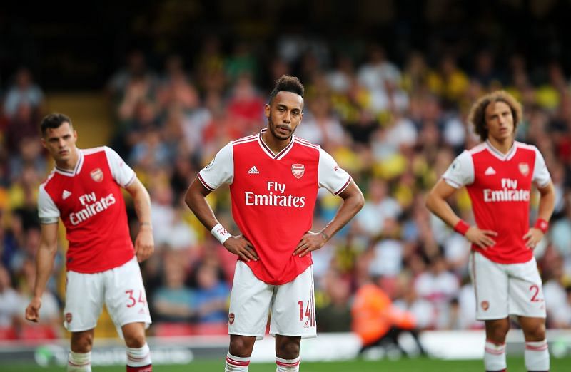 Arsenal previously threw away a first-half two-goal lead against Watford