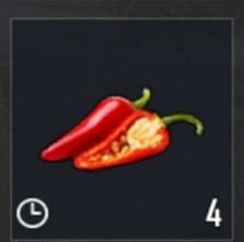 One of the components of the PUBG Mobile event: Chilli sauce