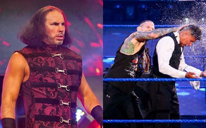 Jeff Hardy was recently offered drinks for celebration on SmackDown