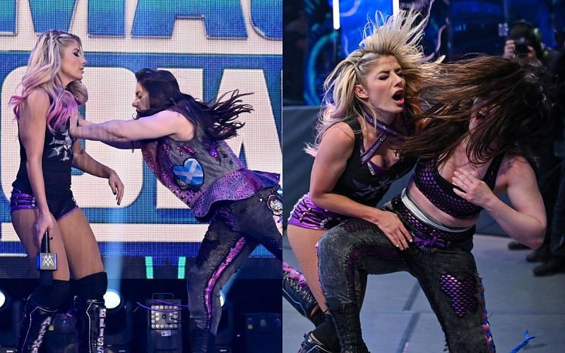 Alexa Bliss and Nikki Cross had a good match tonight