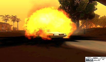 Destroy vehicles in GTA San Andreas . Image: Google Docs.
