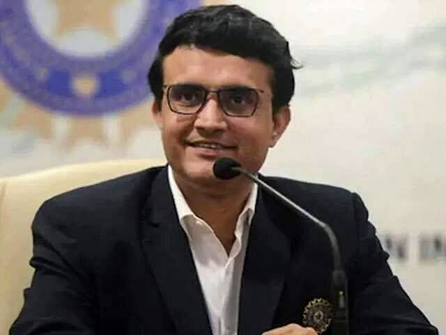 BCCI president Sourav Ganguly.