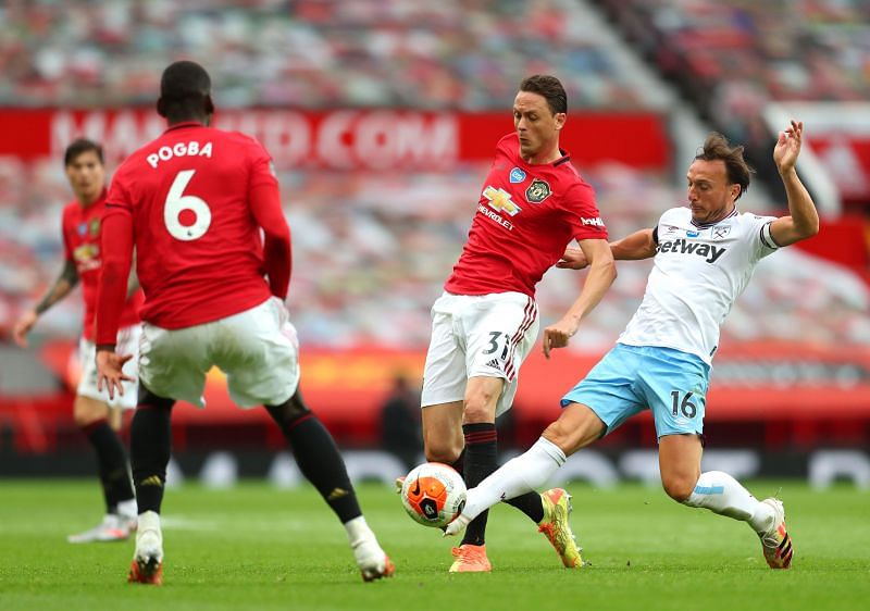 Manchester United and West Ham United played out a drab 1-1 draw at Old Trafford.