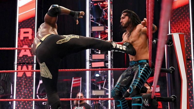 Mustafa Ali vs Bobby Lashley on WWE RAW