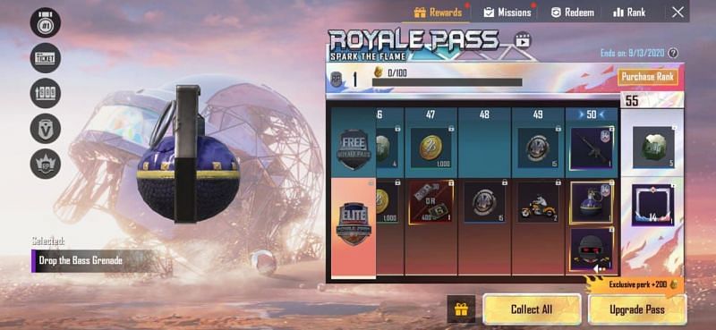 Drop the Bass Grenade (Picture Source: PUBG Mobile)