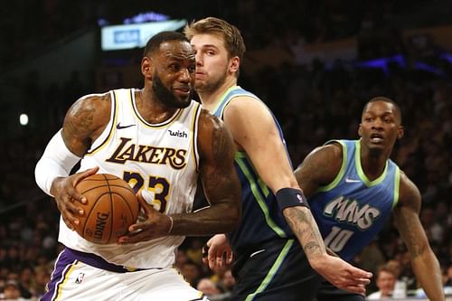 Dallas Mavericks v Los Angeles Lakers