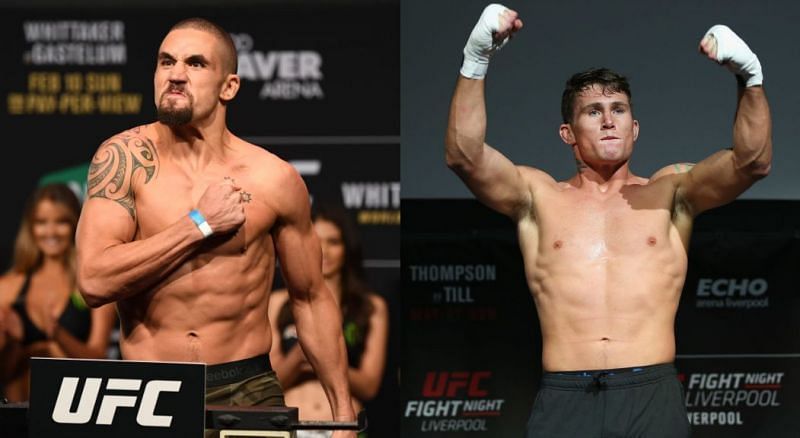 Robert Whittaker and Darren Till