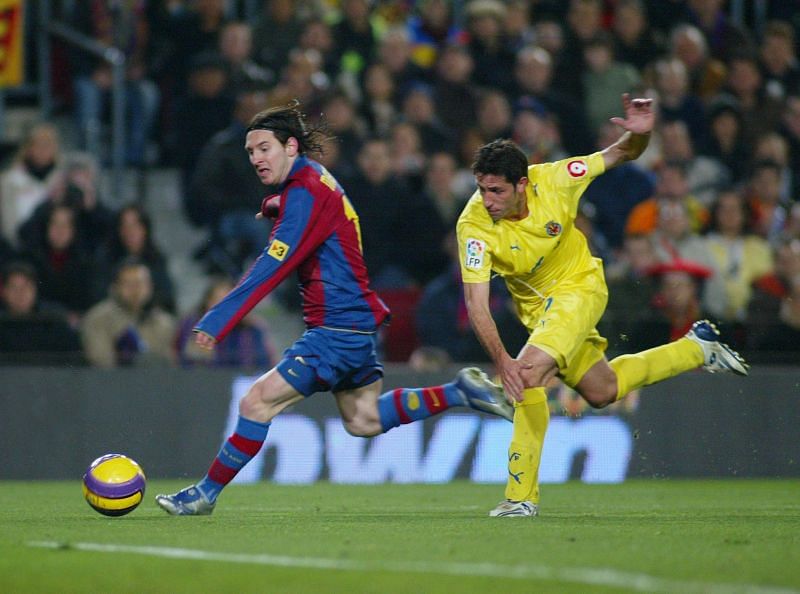 Lionel Messi has often played against Joan Capdevila