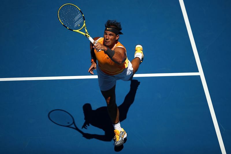 Rafael Nadal at Australian Open 2019