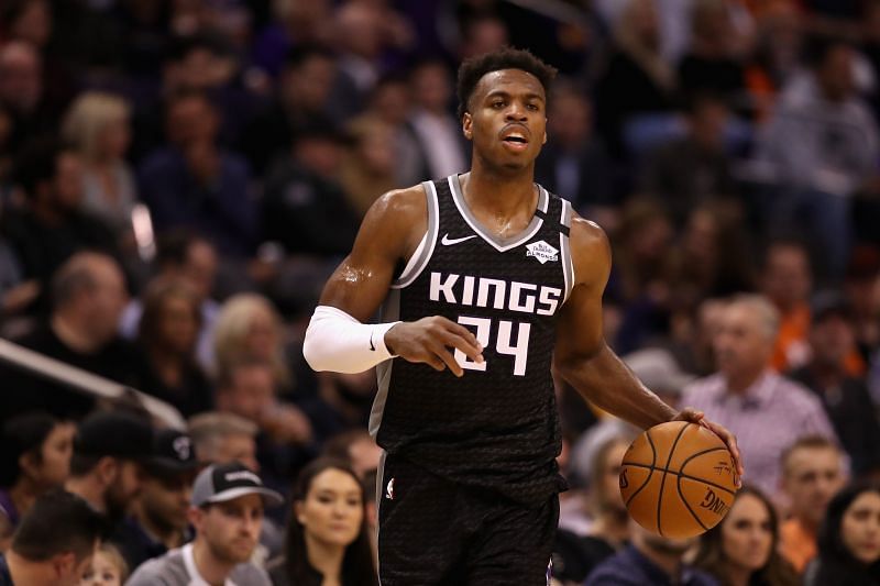 Buddy Hield in action for the Sacramento Kings