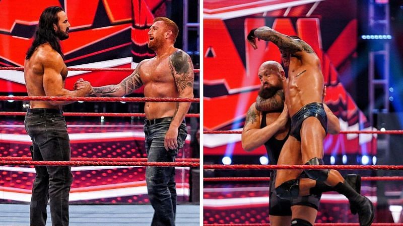 An unexpected reunion for the WWE Champion, while Randy Orton tried to take down the giant