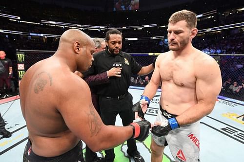 Daniel Cormier and Stipe Miocic had a few words with each other leading up to UFC 260.