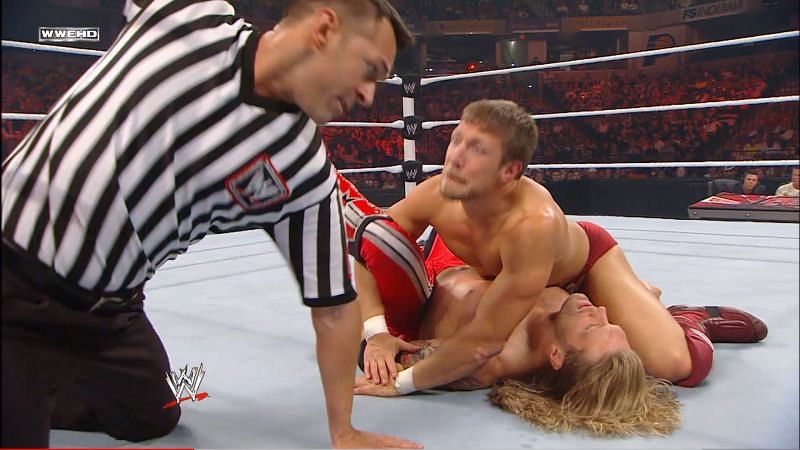 Edge and Daniel Bryan battle on WWE RAW