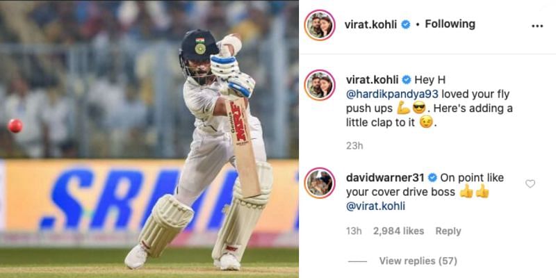 David Warner&#039;s compliment