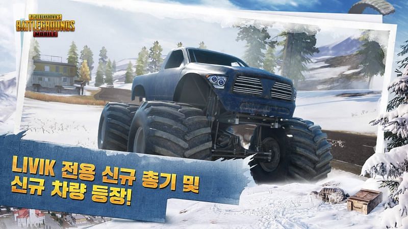 Monster truck in PUBG Mobile (Image Credit: APK Pure)