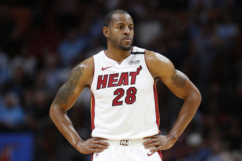 Andre Iguodala in action for the Miami Heat