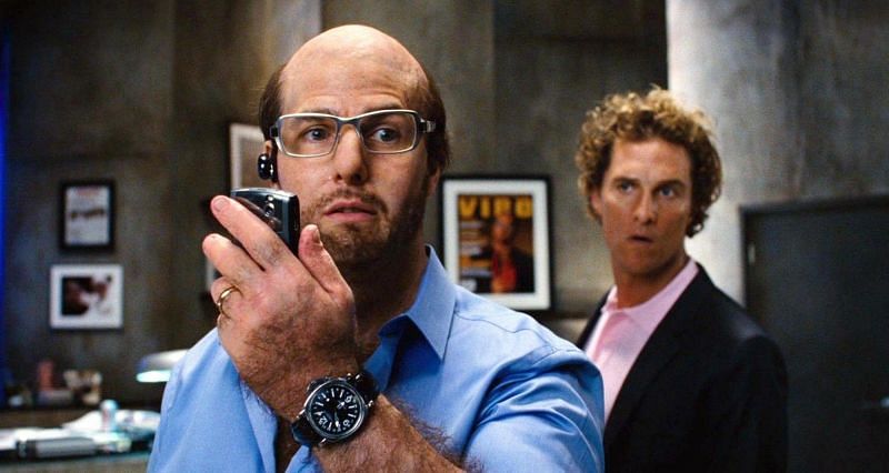 Tom Cruise as Les Grossman in Tropic Thunder (picture credits: entertainment weekly)