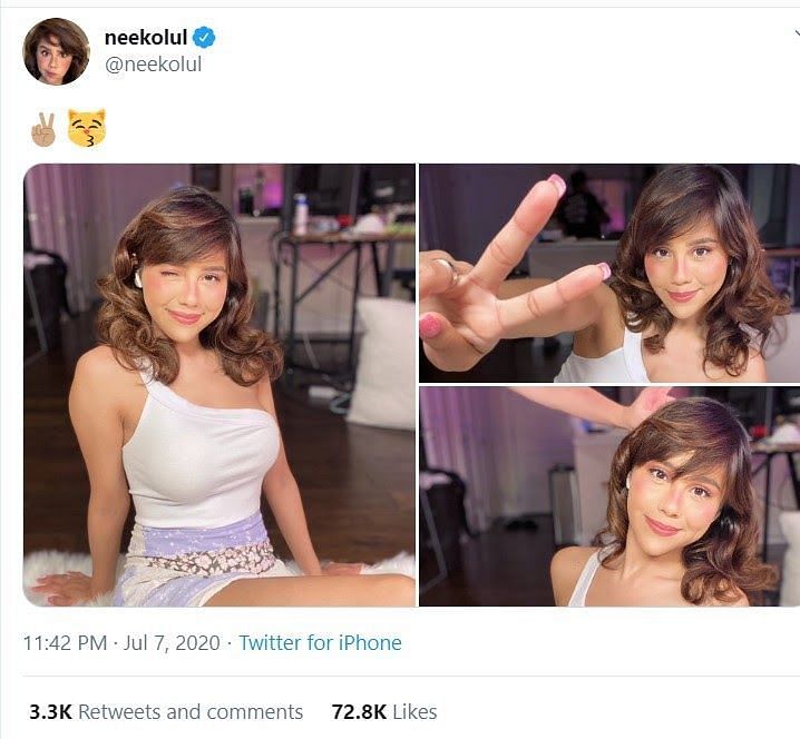 Neekolul responds to Twitch fans comparing her to Pokimane - Dexerto