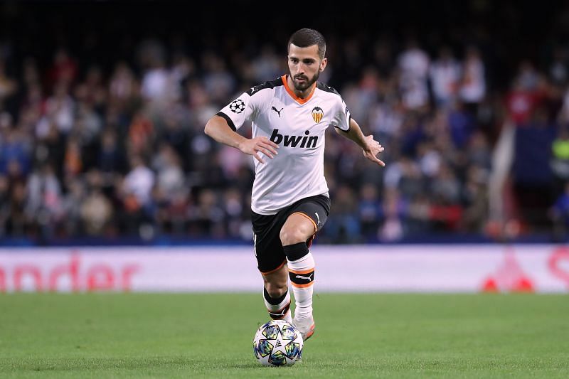 Jose Gaya has started all six of Valencia's Champions League games this season.