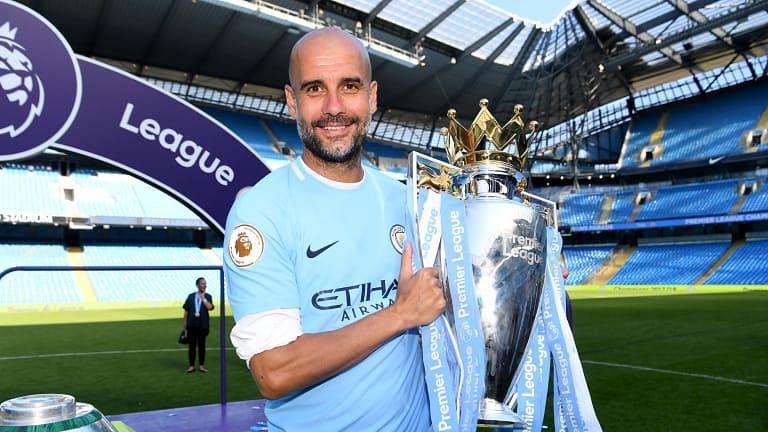 Guardiola&#039;s Manchester City side dazzled in the 2017/18 EPL campaign