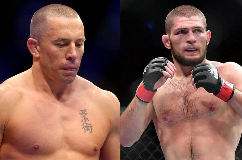 Georges St-Pierre Says Potential Fight Against Khabib Nurmagomedov Is ...