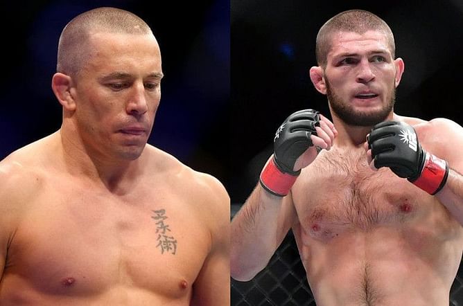 Georges St-Pierre says potential fight against Khabib Nurmagomedov is all about legacy