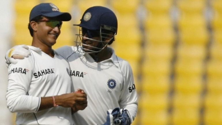 MS Dhoni got his first big break under Sourav Ganguly