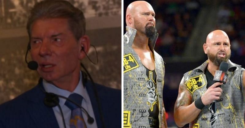 Vince McMahon heard Karl Anderson and Luke Gallows out