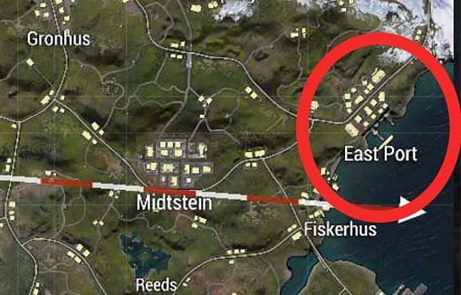 East Port in PUBG Mobile&#039;s Livik Map