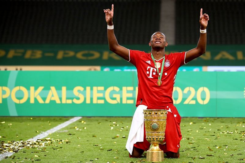 David Alaba aadapted perfectly to his new centre-back role for German football giants Bayern Munich.