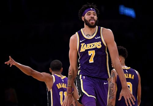 JaVale McGee in Laker uniform