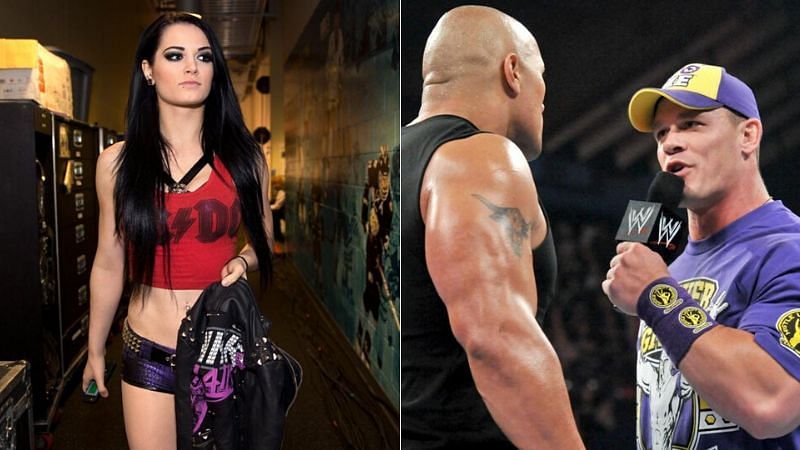 Paige, The Rock, and John Cena have all had real-life feuds