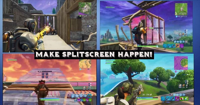 How to Split Screen in Fortnite on Xbox & PS4 (2 Players on Same