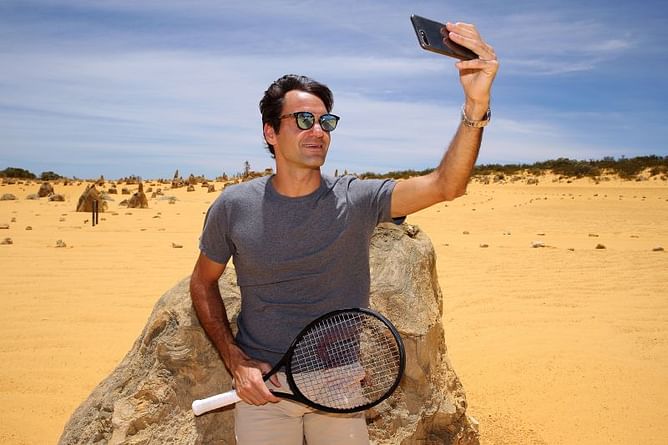 Roger Federer hasn't stepped on a court since February, but vows to "play tennis all his life"