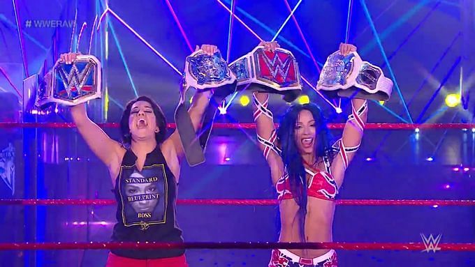 Sasha Banks crowned as the new WWE RAW Women's Champion