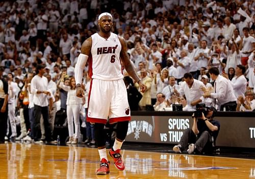 LeBron James in his Miami Heat days