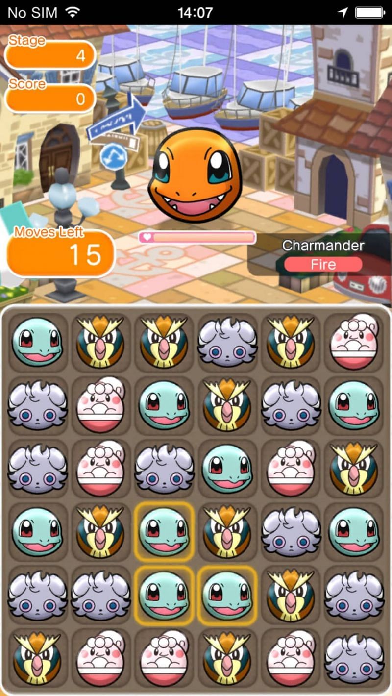 Pokemon Shuffle Mobile (Image Courtesy: softonic.com)