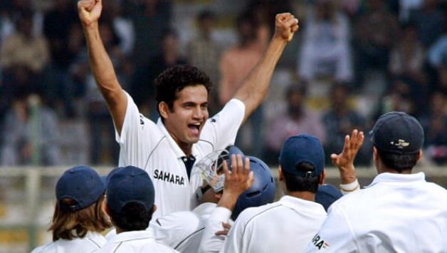 Irfan Pathan took a hat-trick in the first over of a Test against Pakistan