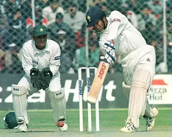 Sachin Tendulkar had stroked a masterful 136 runs in the 1999 Chennai Test against Pakistan
