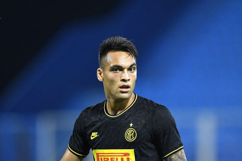 Inter&#039;s exciting Argentine striker and Barcelona target Lautaro Martinez