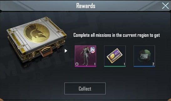 Reward for completing all missions of &#039;A&#039; zone