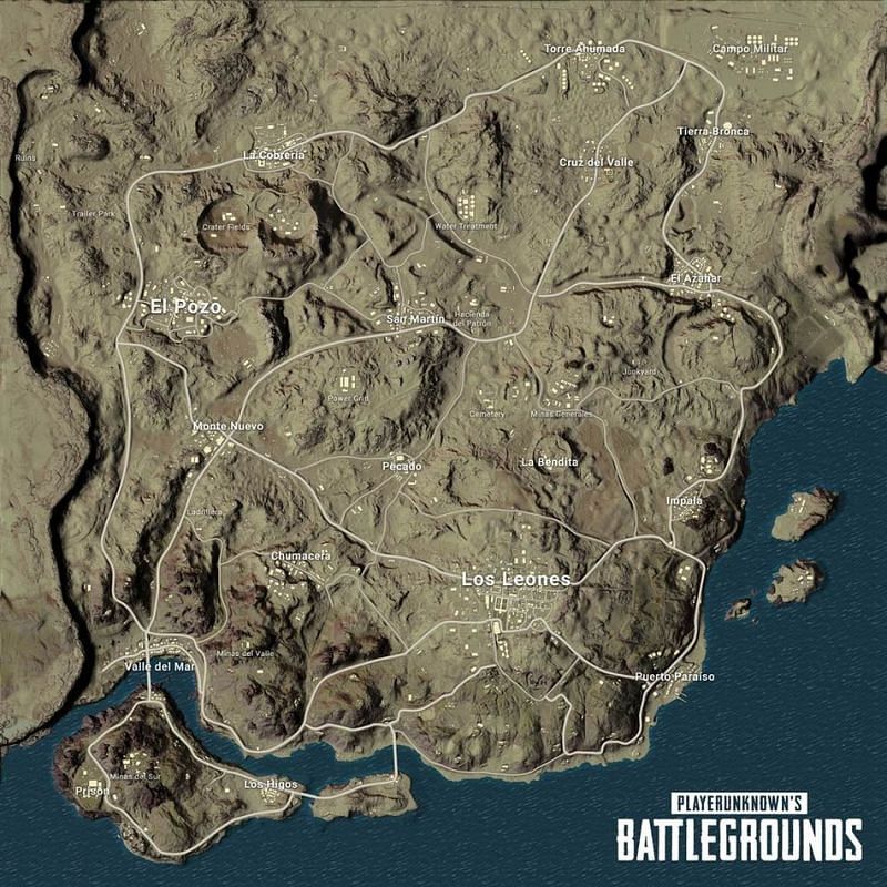  PUBG Mobile Play these maps to increase ranks faster