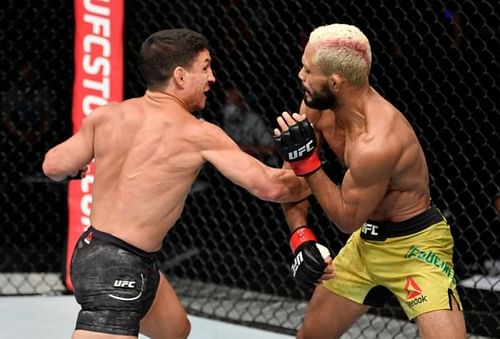 Joseph Benavidez and Deiveson Figueiredo fought for the UFC Flyweight crown last night, with the Brazilian winning