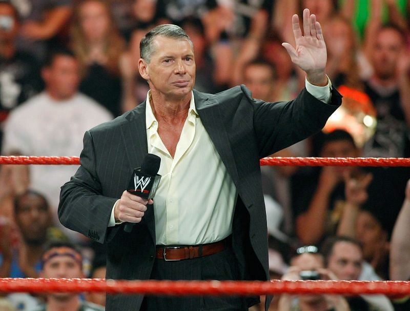 Vince McMahon WWE Monday Night Raw In Las Vegas