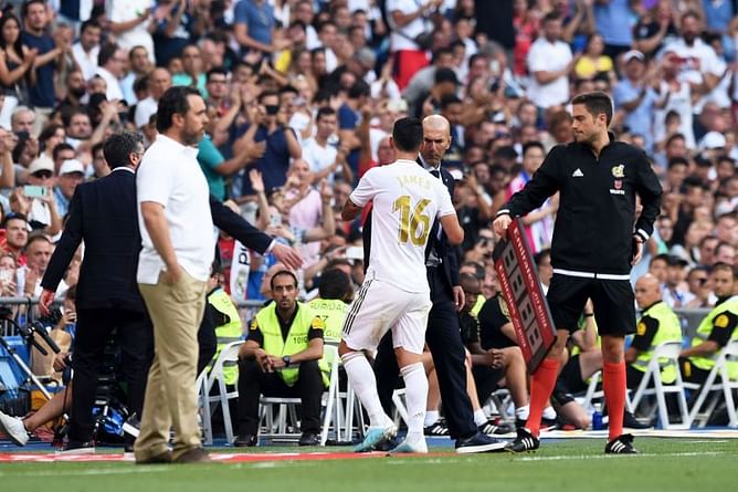 Real Madrid manager Zidane addresses issues with James Rodriguez, claims "he tells the truth"