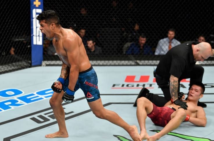 Exciting Bantamweight Jonathan Martinez will look for his third UFC win this weekend